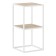 Rabbage 2, 400x400x782, White Muar/Dub Sonoma