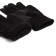 Men's gloves minku is plain, col. Black, rr 9-10 (22-24 cm)