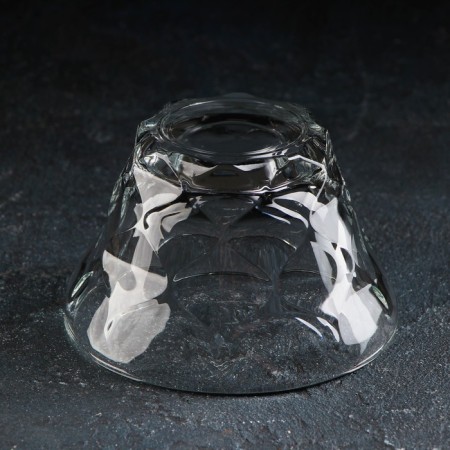 A set of glass creammans "Ice Diamant", 350 ml, 3 pcs-2