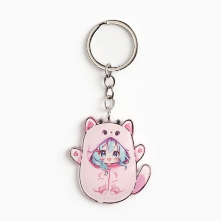 Acrylic key -keychain "You are incredibly cute", 10.1 x 4.8 cm-1
