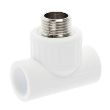 Combined tee valfex, polypropylene, d = 20 mm x 1/2 