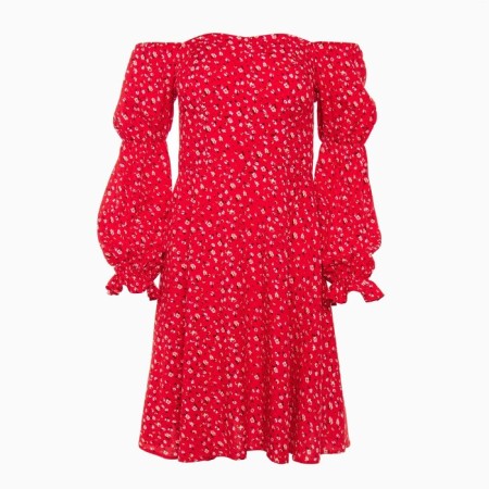 Women's dress mini minku: enjoy color red, rr 44-8