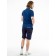 Male ISee shorts, size 50, dark blue color