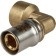 STOUT SFP-0010-001220, 1/2 "x 20 mm, internal thread, transition, brass