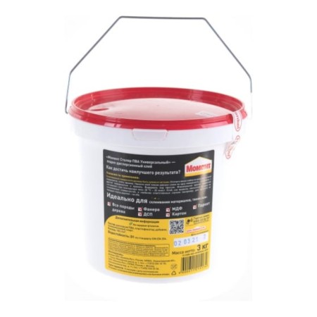 Glue "moment" PVA carpenter, universal, 3 kg-3