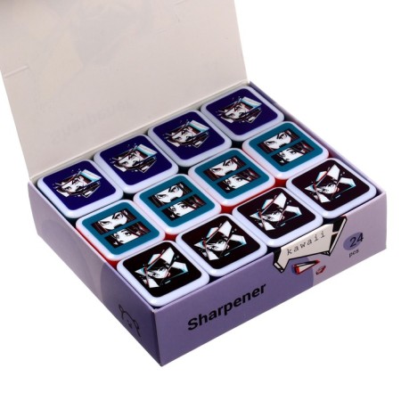 Plastic grinder Meshu Kawaii, 1 hole, mix-4