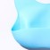 Blory for feeding silicone with pocket, blue color