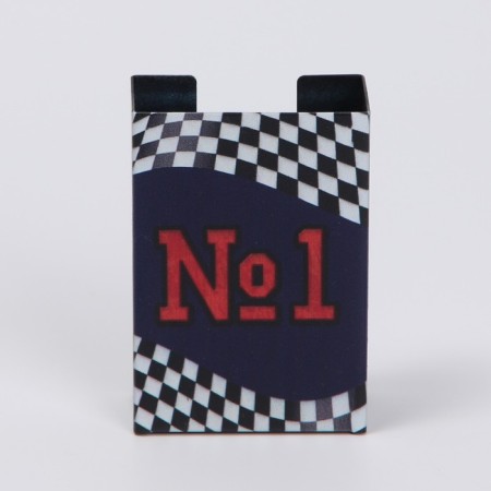 Book stand with an organizer for pencils "No. 1", 16 x 16 cm-8