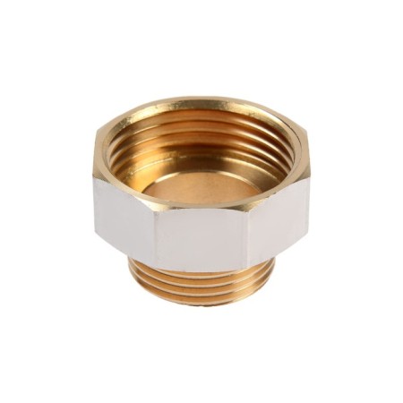 Otmo adapter, 1 "x 3/4", internal/outer thread, nickel -plated brass-1