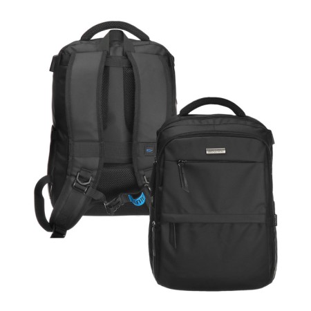 Youth backpack 43 x 31 x 14, ergonomic back, Devente Business 19l, 2 departments 7032488