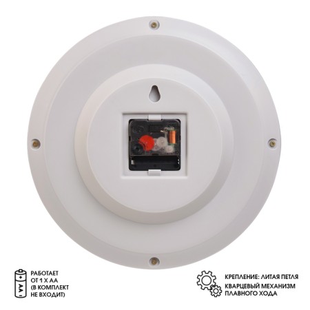 Walls wall, D-28 cm, interior, classic, silent-3