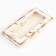 Box for chocolate "Marble", with a window, 16.4 x 8.4 x 1.7 cm