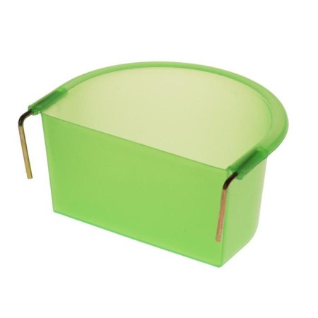The feeder-shell is hung, 0.3 l, plastic, green-1