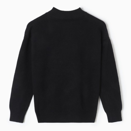 Female jumper, black color, size 44-48 (One size)-7