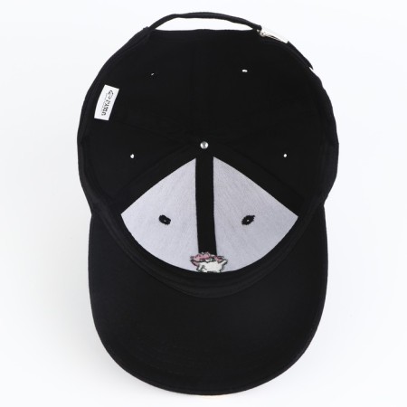 Men's cap “Frog”, black color, rr 56-6