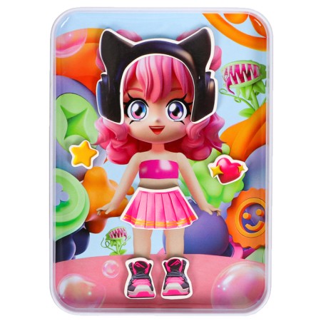 Magnetic set "Anime World", in a tin box-3
