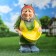 Garden figure "Baba Fima" 50x31cm