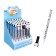 Gel pen 0.5 mm, with erased ink, blue, barcode on a piece, mix of dogs