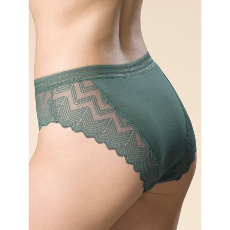 Women's panties, size 48, green color-1