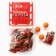 Chewing gum "New Year's Post" with filling and aroma of orange, 50 g.