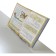 Book stand, metal, for a desk up to 20 mm thick, gray