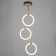 Lamp Bayerlux "Vando" 3XLED 26W gold