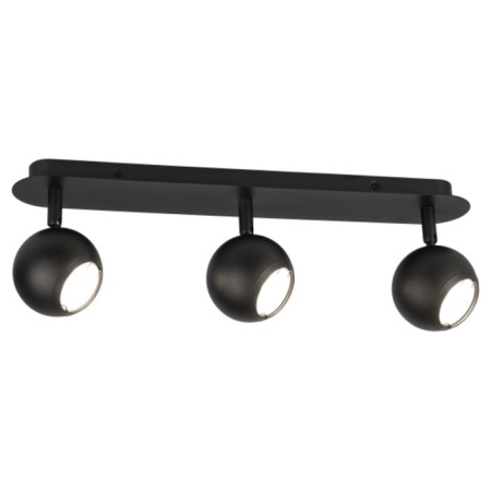 Lamp wall-flowing spot OL36-3 BK MR16 GU10 IP20, black color