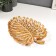 Souvenir Polystone stand "Big gold palm sheet" 4x22.5x30.5 cm