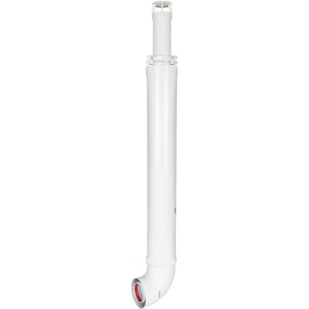 Элемент дымохода ROMMER RCA-6010-241000 АНТИЛЕД, d=60/100 мм, L=1000 мм, фланец-1