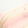 Lightning cosmetic bag, beige color