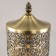 EMER -table decorative lamp "Emir" CL467813 13x13x34 cm, 1x75W, E27, brown color