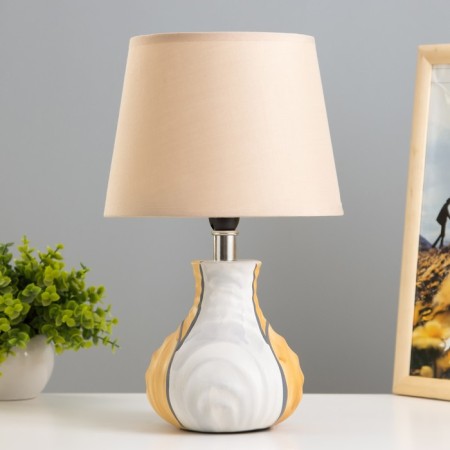 Aaron table lamp E14 40W gray 22x22x36 cm Risalux