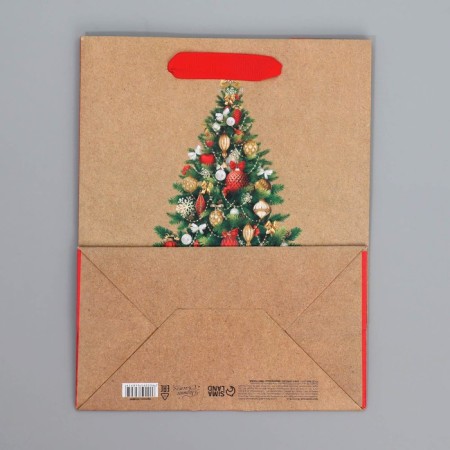 Craft vertical “Christmas tree”, MS 18 x 23 x 10 cm, New Year-8