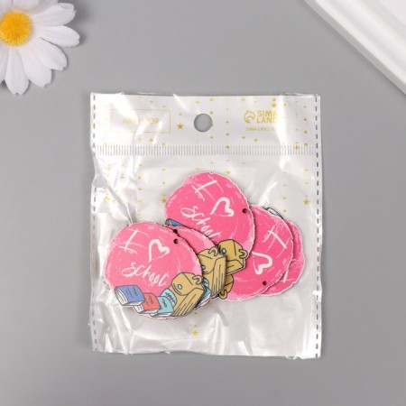 Decor for creativity tree "School accessories" set of 5 pcs 3.8x4.5x0.3 cm-3