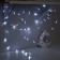 Garland “thread” 5 m with nozzles “crystal”, IP20, transparent thread, 50 LED, white glow, 8 modes, 220 V