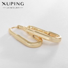 Earrings metal xuping value, color gold
