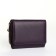 Women's wallet on magnet, purple color