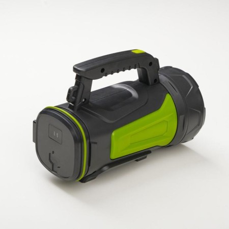 Manual battery flashlight, 15 watts, 1200 mAh, USB, charge indicator, 3 modes-1