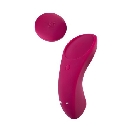 Satiffyer Sexy Secret, 8.5 cm, silicone, silicone, red color-13