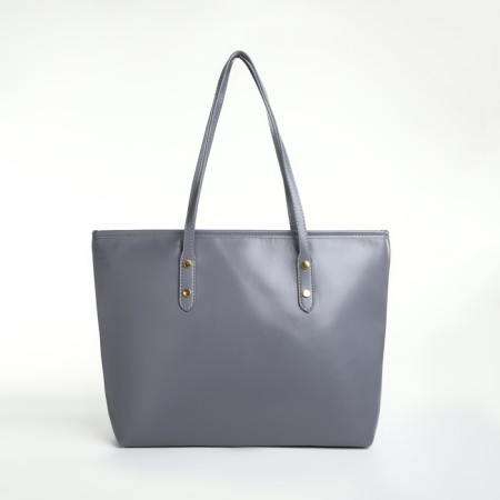 Women's bag with lightning, gray color