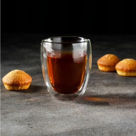 Glass glass with double walls "Paul", 300 ml-5