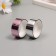 Adhesive tape decorative plastic "metallic. Silver, pink" NR 2 pcs 1.5 cm, dl. 3 m