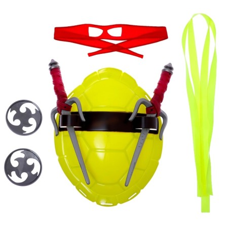 Ninjah -ninjah set, 6 objects, red color-8