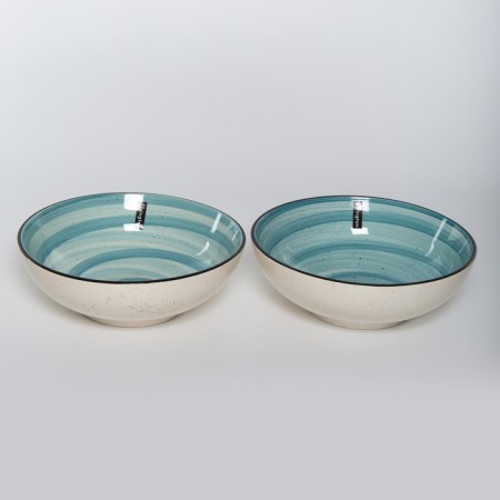 Set of bowls Elrington “Aerial Graduation. Mint breeze ", 23 cm, 1.7 l, 6 pcs-2