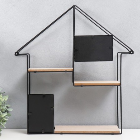 Photo frame-collage with shelf (2 photos) 10x15 cm-3