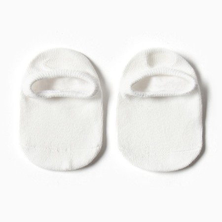 Children's socks with stoppers Minaku, color Bely, Rr. 9 cm
