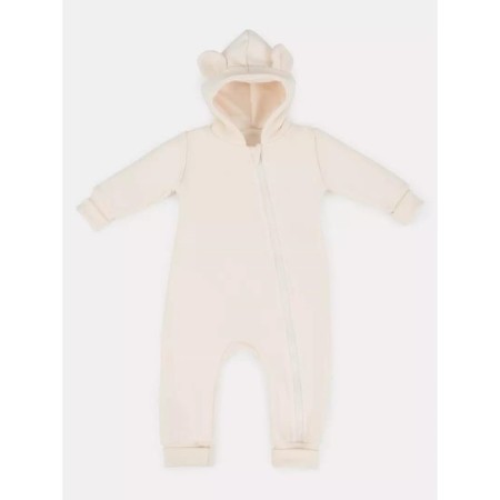Children's jumpsuit with MOWBABY BALOO ears, height 68 cm, milk color-4
