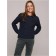 Jumper Female Conte Elegant, XS size, Midnight Blue color