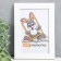 Photo frame 10x15 cm MDF, No. 6 White, width. 17 mm, thickness. 10mm (plastic screen)