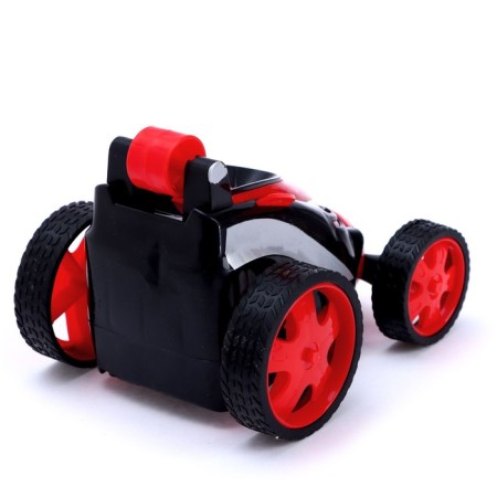 Circular radio -controlled "cyclone", works on batteries, red color-2